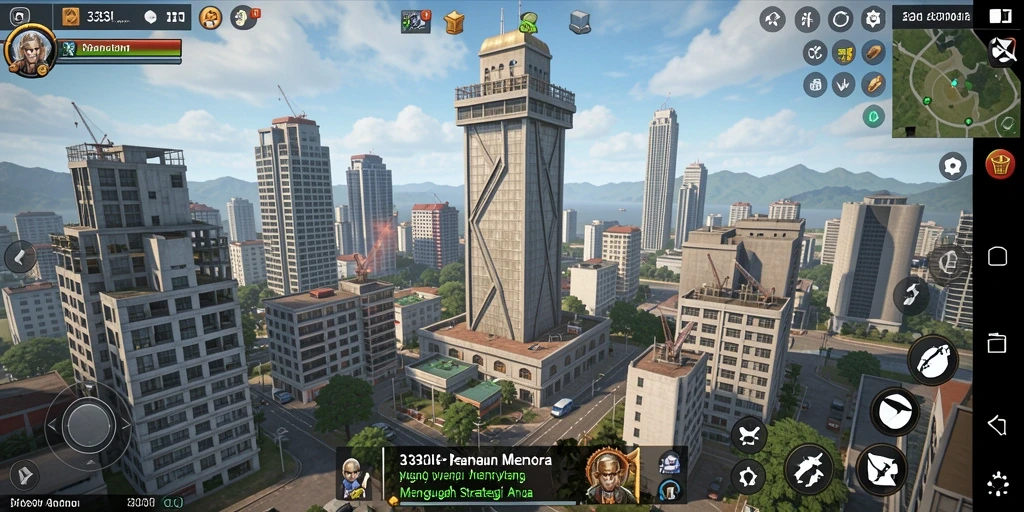 Gameplay seru dari 333I dengan menara bertahan yang variatif.