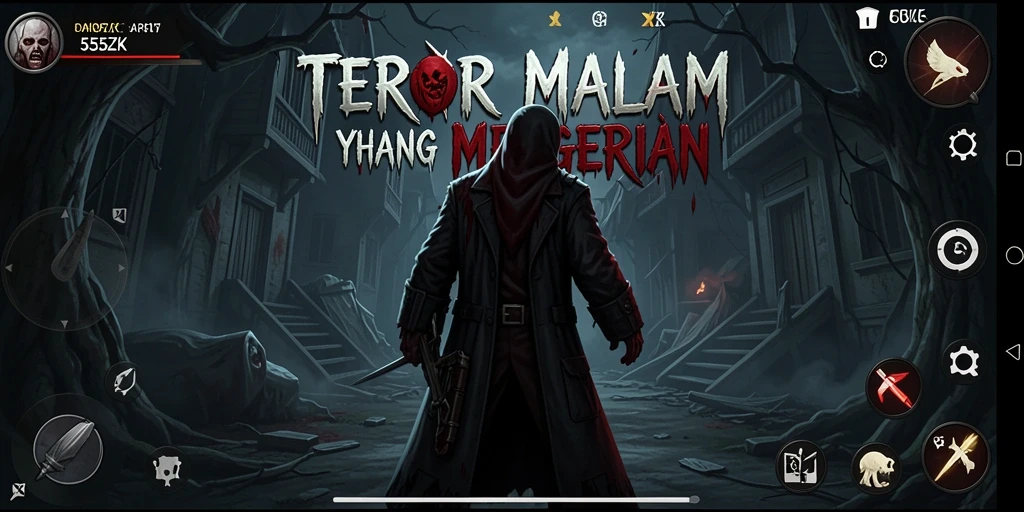 Gameplay menegangkan di dunia kegelapan 555ZK.