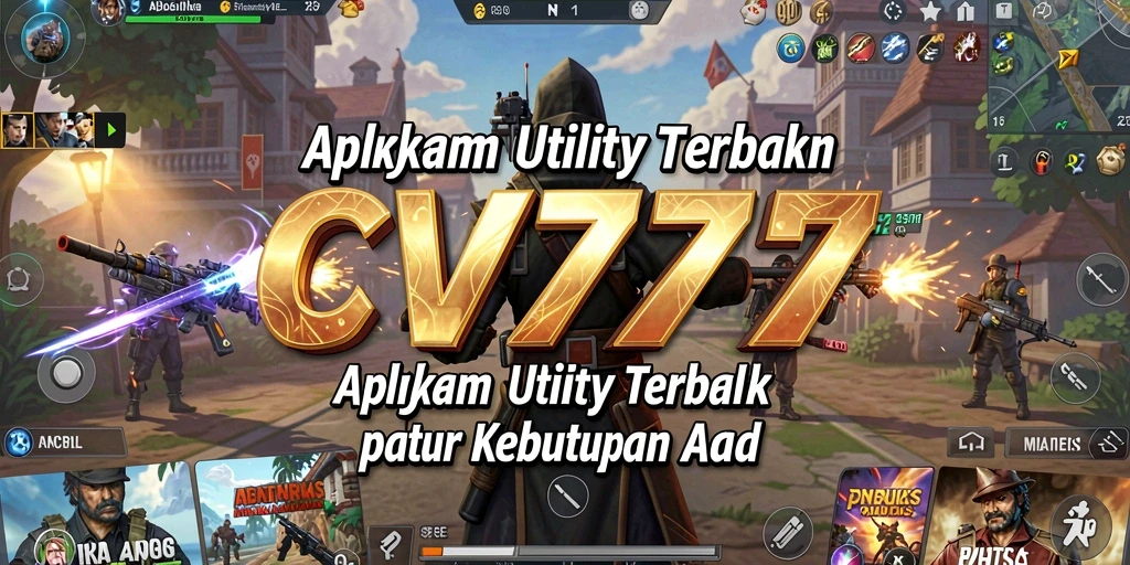 Tampilan antarmuka aplikasi CV777 yang bersih dan fungsional.