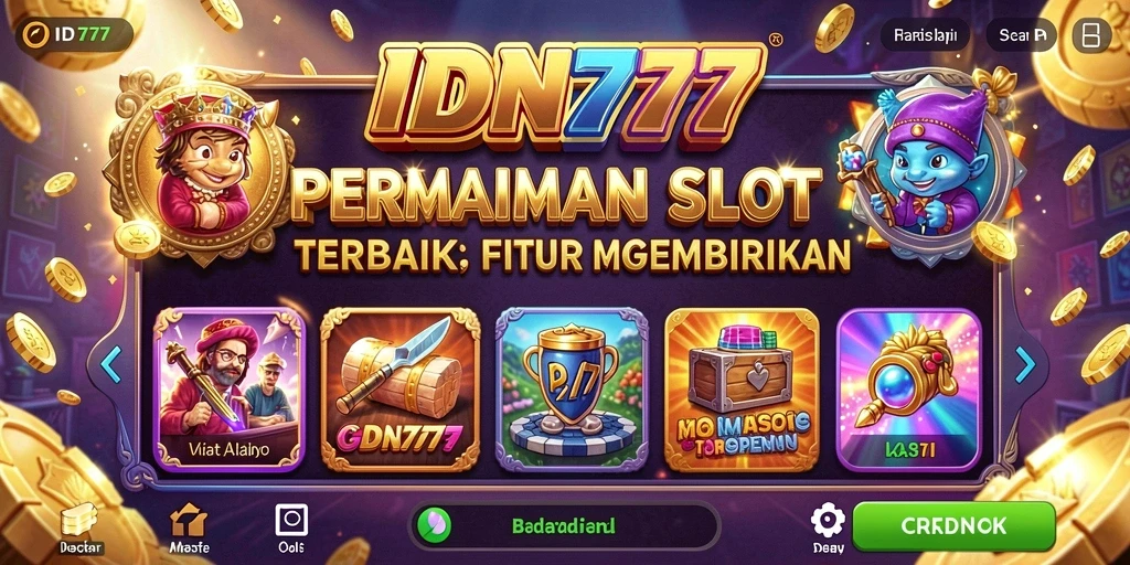 Gameplay menarik dan peluang besar untuk menang di IDN777.