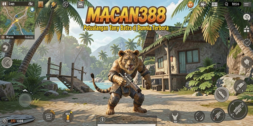 Tampilan gameplay Open World yang memukau dari MACAN388.