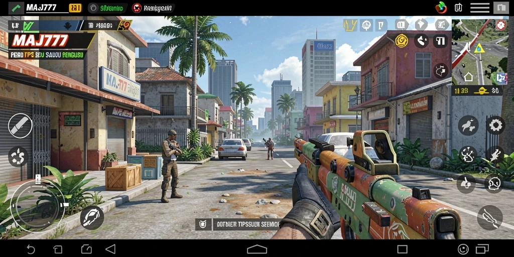 Gameplay seru MAJ777 dalam pertempuran TPS yang menegangkan.