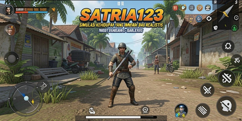 Tangkapan layar SATRIA123 menampilkan karakter dalam interaksi sosial yang menarik.