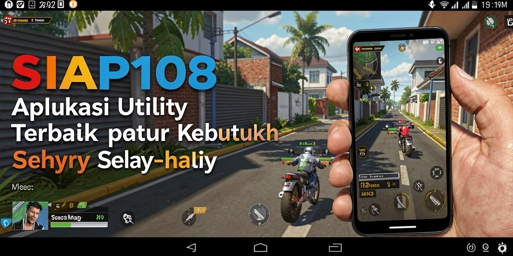 Tampilan antarmuka SIAP108 yang modern dan intuitif.