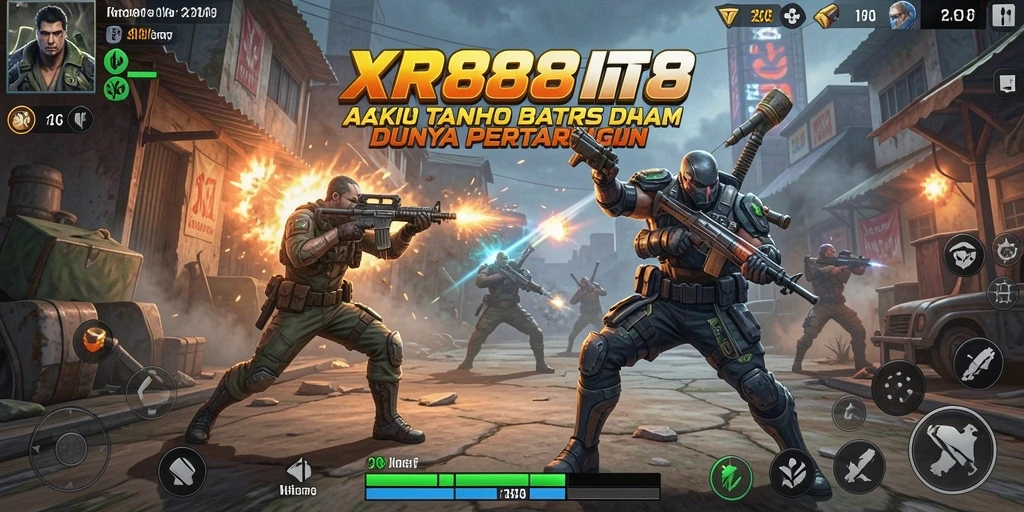 Gameplay intens dan seru dalam XR88 dengan pertarungan yang mendebarkan.